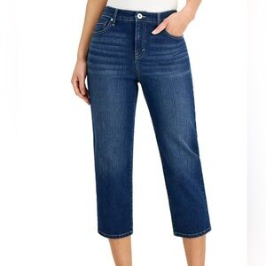 Style & Co High Rise Cropped Jeans 16 Petite NWT